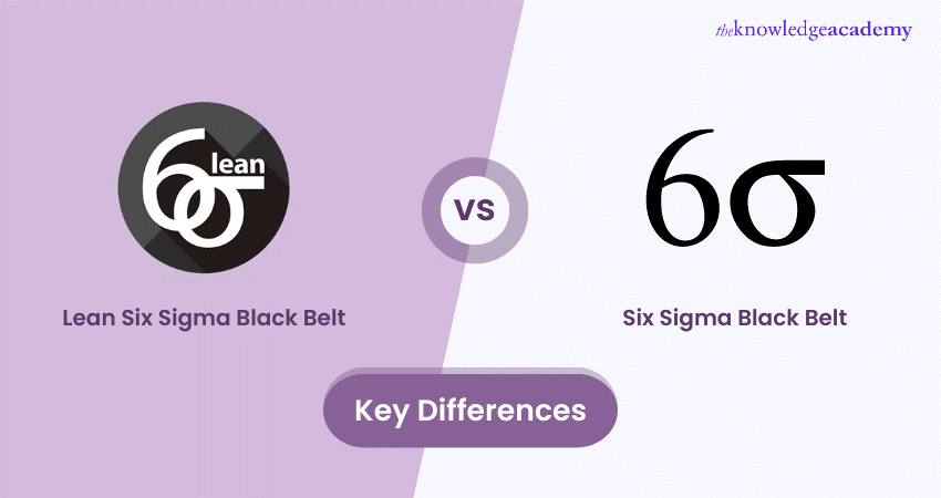 Lean Six Sigma Black Belt vs Six Sigma Black Belt: Key Differences